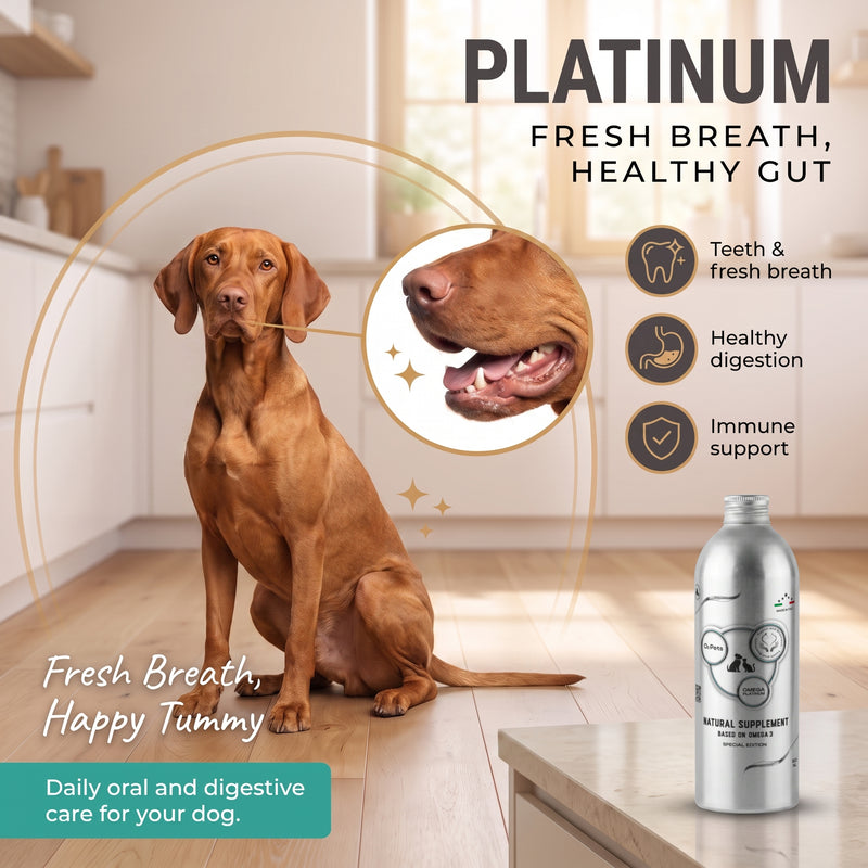 Natural Supplement Based on Omega-3 PLATINUM For Dog